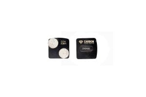 30# (R-Type) Quick Change Grinding Shoe, Hard Bond, Double Segment 13mm