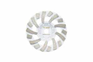 180mm (7") Hurricane Medium 50/60# Cup Wheel, Soft Bond, 22.23mm Centre