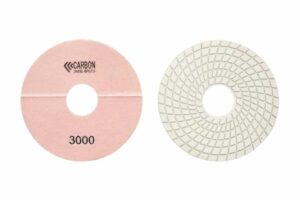 7" 3000# Pro-Type White Polishing Pad Wet/Dry